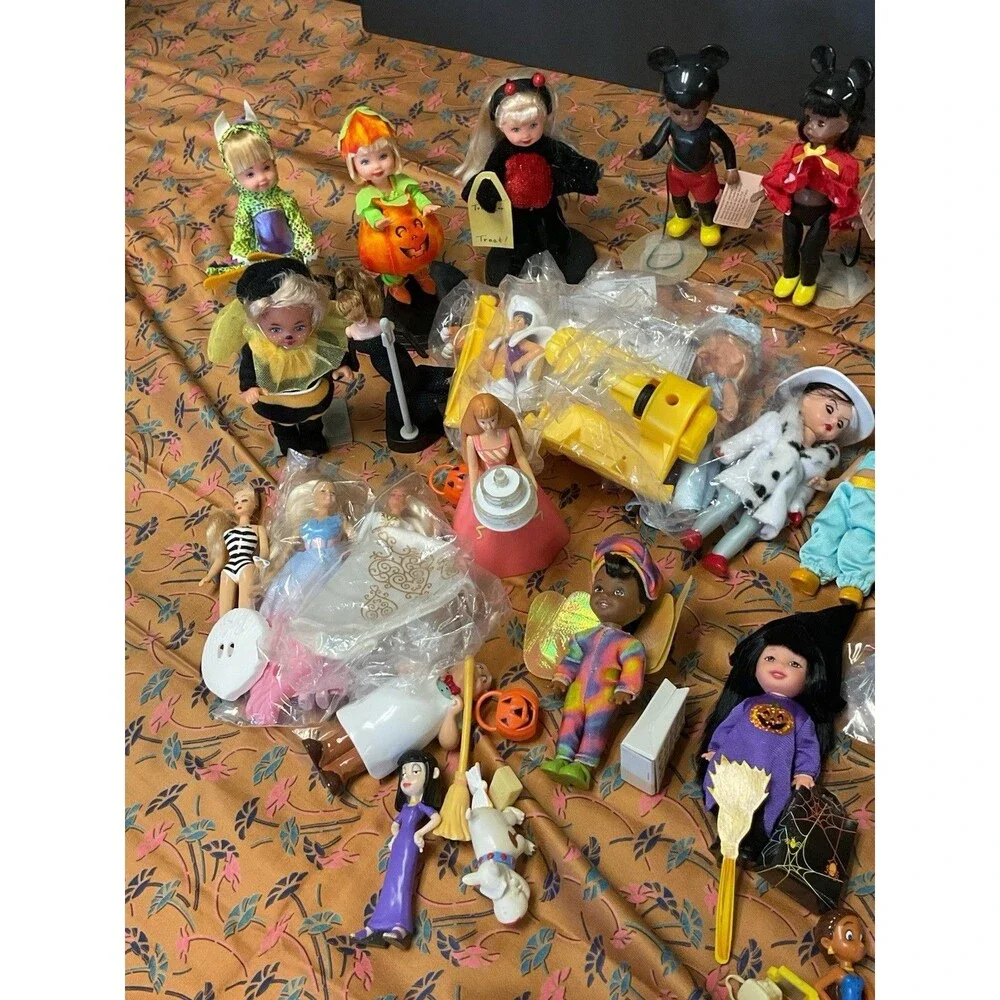 Huge Lot Vintage McDonald’s Wendy’s Madame Alexander Disney Dolls Toys Barbie